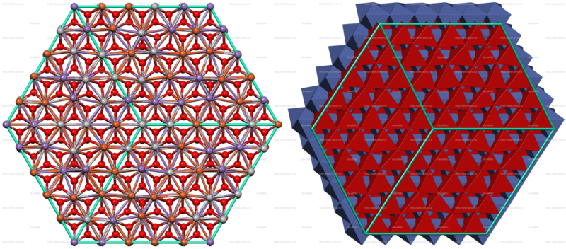 Файл:Pseudorutile crystal structure.png